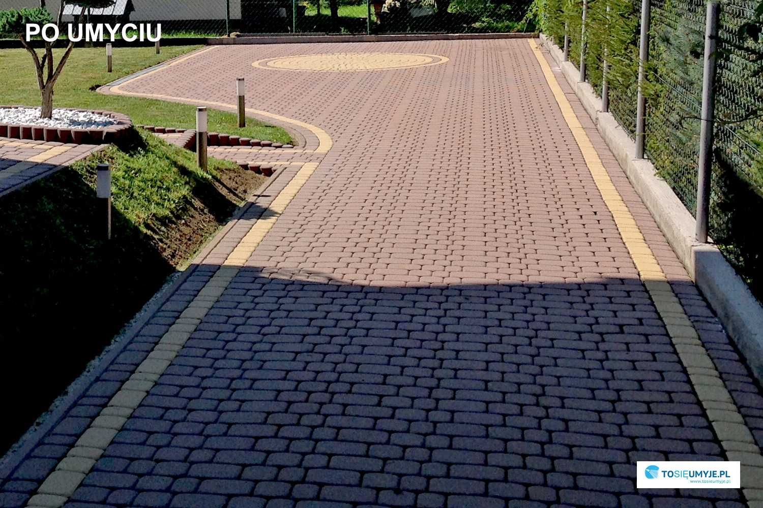 Mycie, czyszczenie kostki brukowej, ogrodzeń, tarasów Dębica i okolice