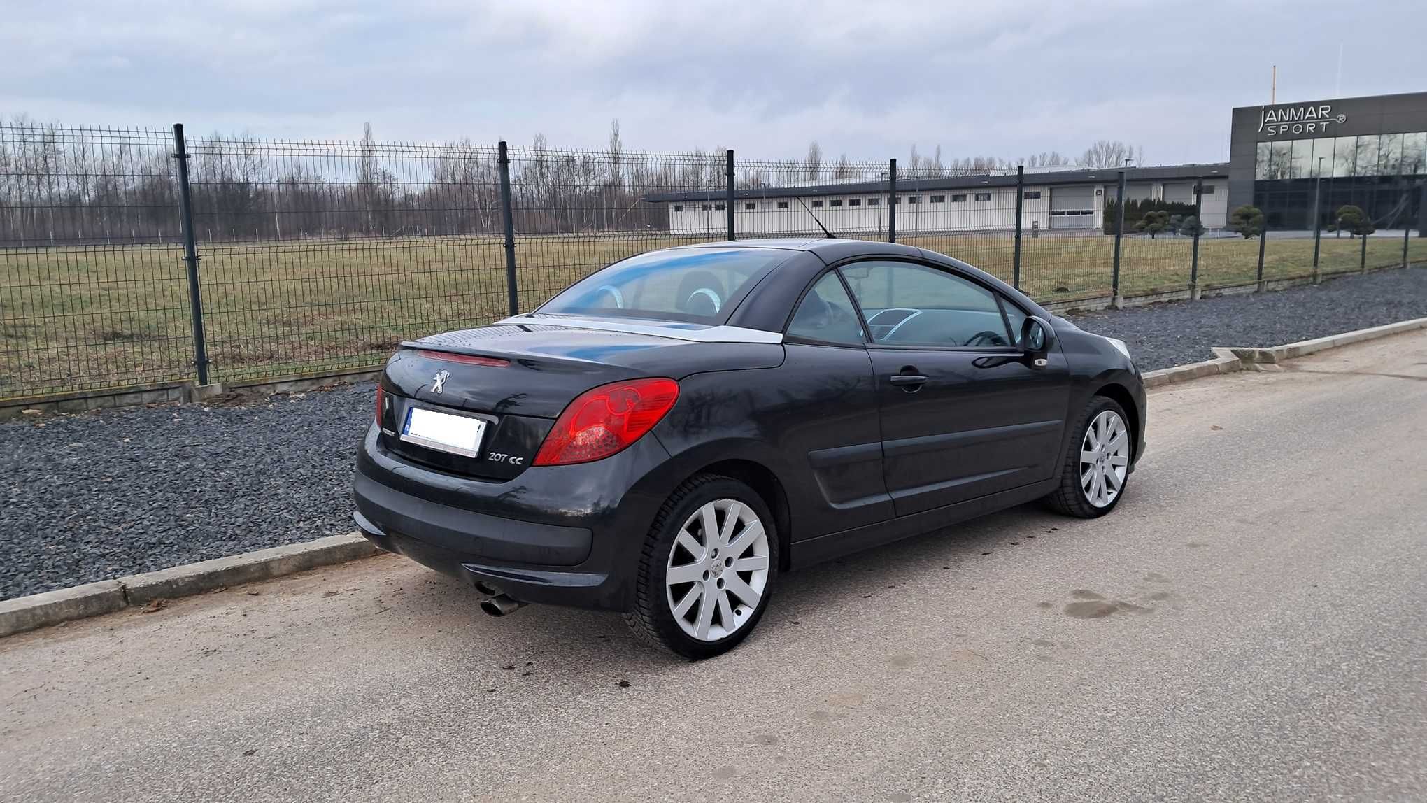 Peugeot 207 cc Cabrio 1.6 Klima 156tys km śliczny