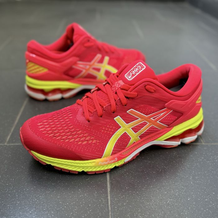 Жіночі кросівки ASICS GEL-KAYANO 26 | Розмір 40 | Червоні | Оригінал
