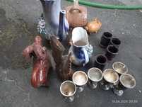 Продам старую посуду.Рюмкис стаканчики кувшин.