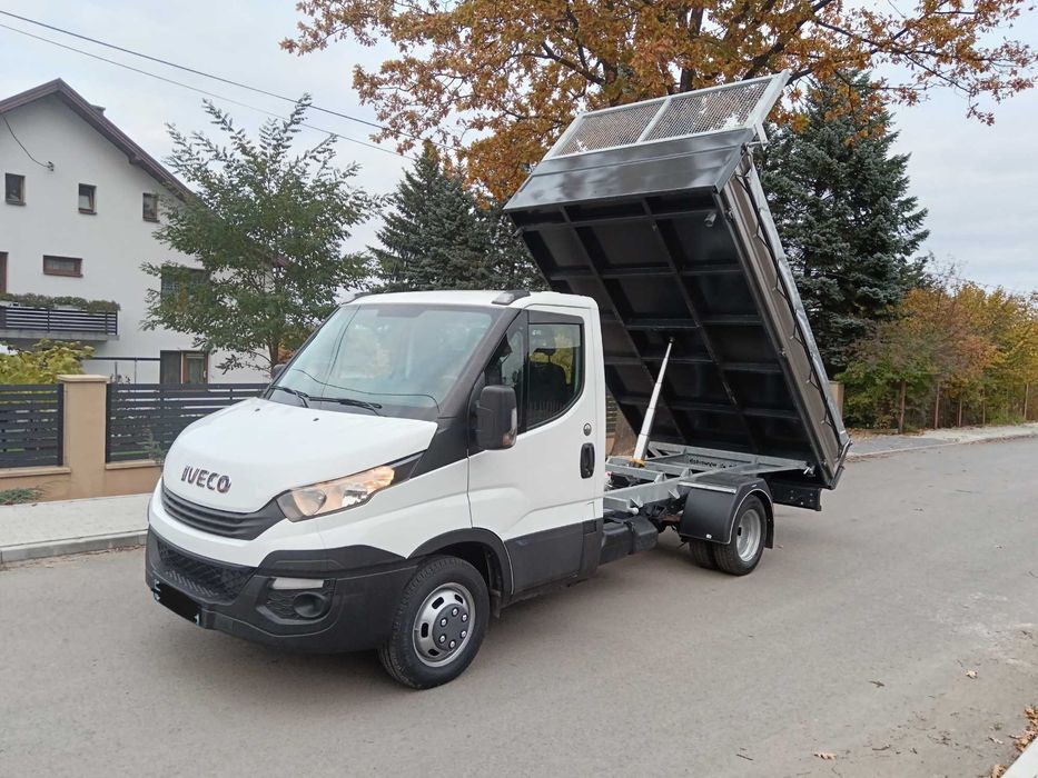 Iveco Daily 35c14 kiper wywrotka wywrot 3.6m 3 stronny nowy hak 3.5t