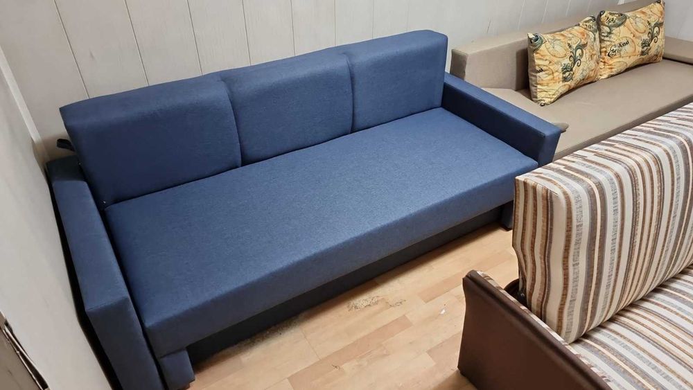 Диван Єврокнижка комбо Anthracite . Удобный Диван Кровать. Доставка