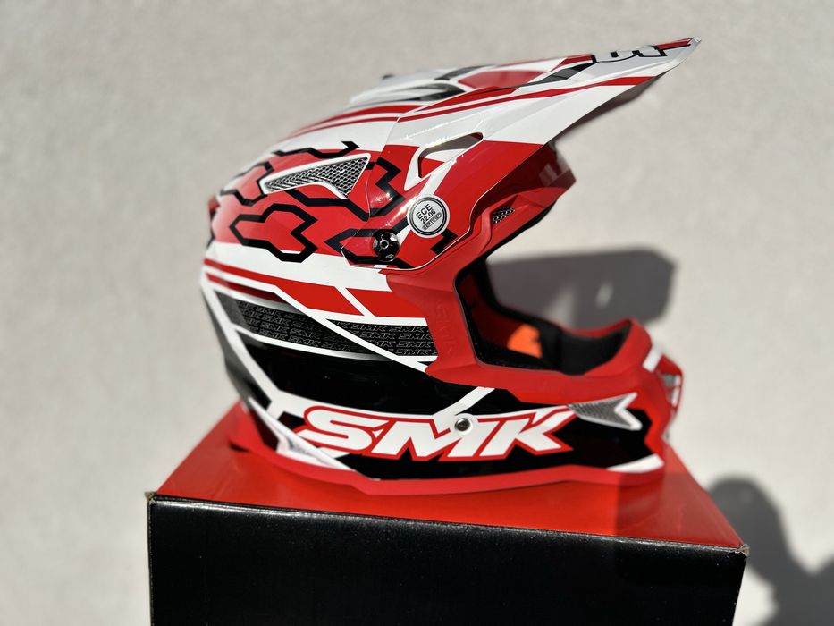 Kask motocyklowy cross HULAJNOGA quad SMK ALLTERRA rozmiar XXL 62cm