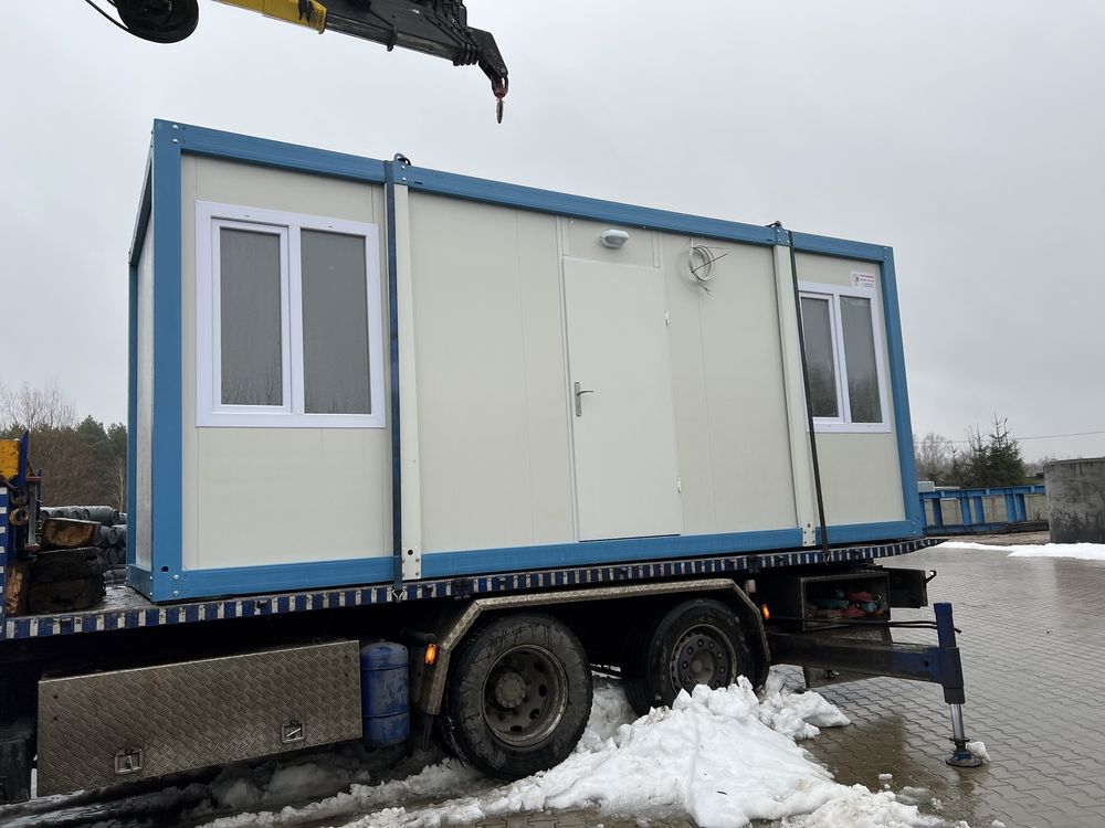 Kontener socjalny magazynowy 6m x 2.4m OD RĘKI TRANSPORT