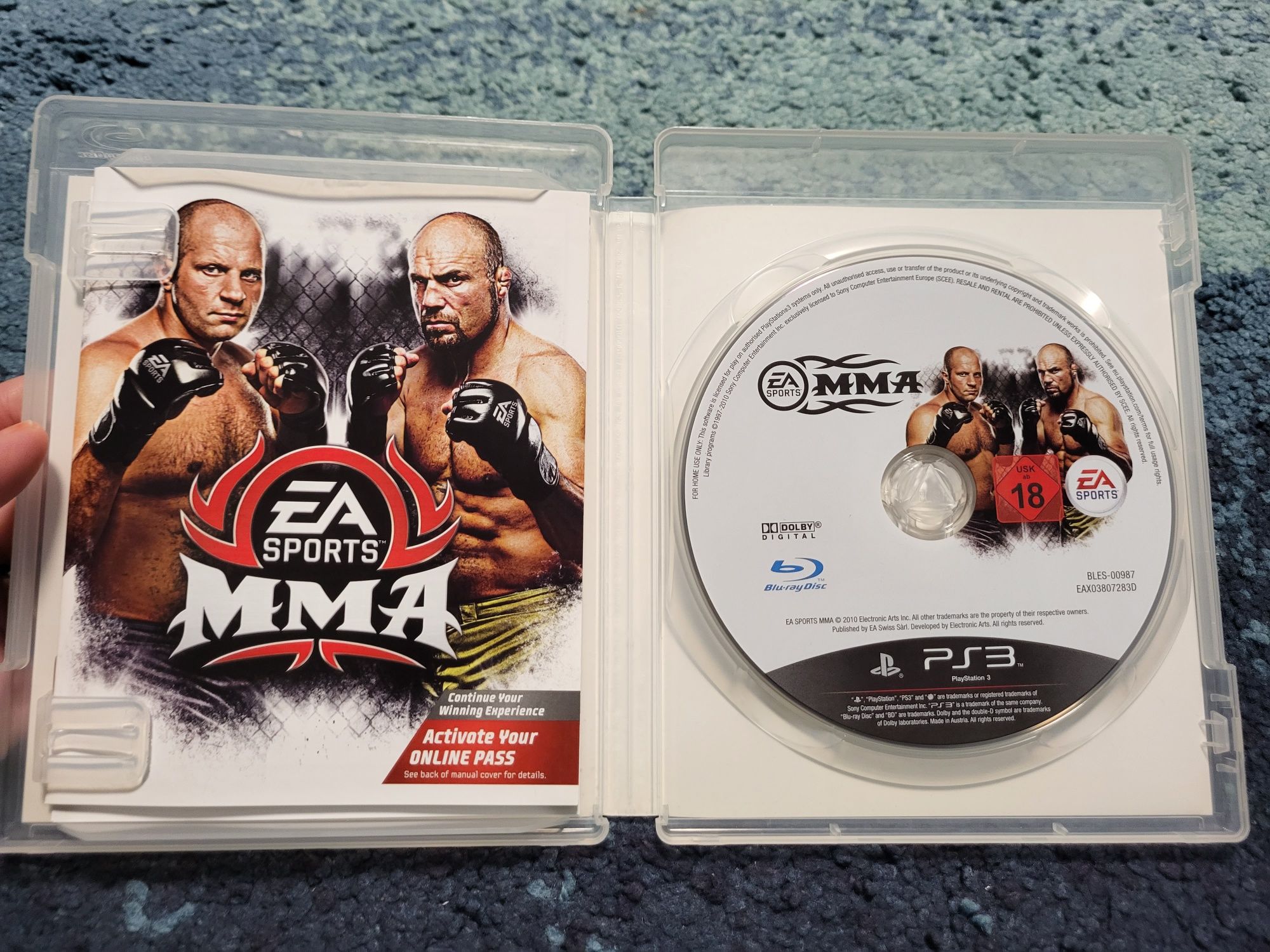 Jogo "MMA EA Sports" PS3