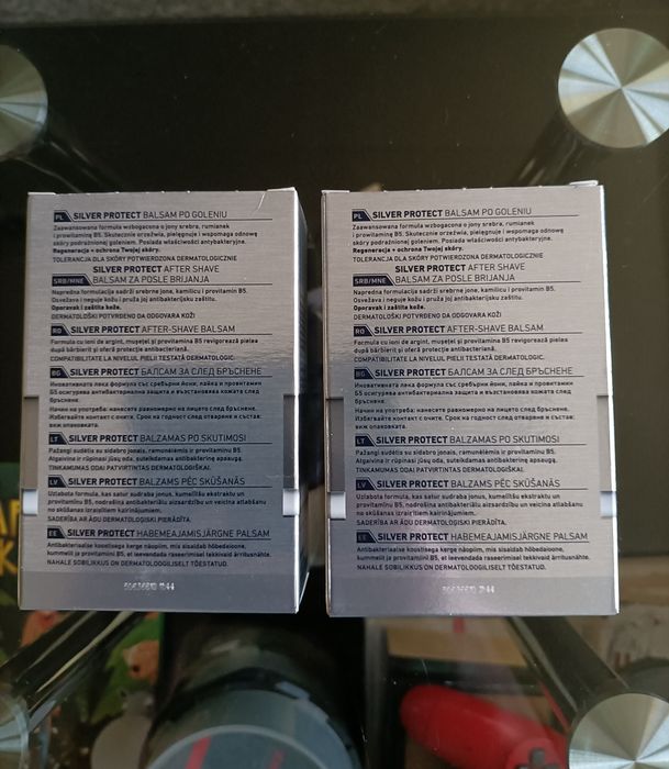 Balsam po goleniu Nivea Silver Protect. 2 szt.