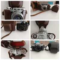 4 Máquinas Fotográficas Vintage (Paxette, Praktika, Diax IIa, Winar)