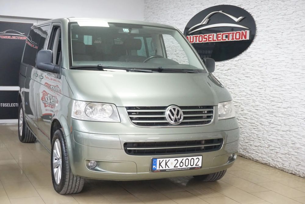 Volkswagen Caravelle 2.5 TDI 130KM! 2007r! 9os! Zadbany! Bluetooth! ESP! Bez rdzy!