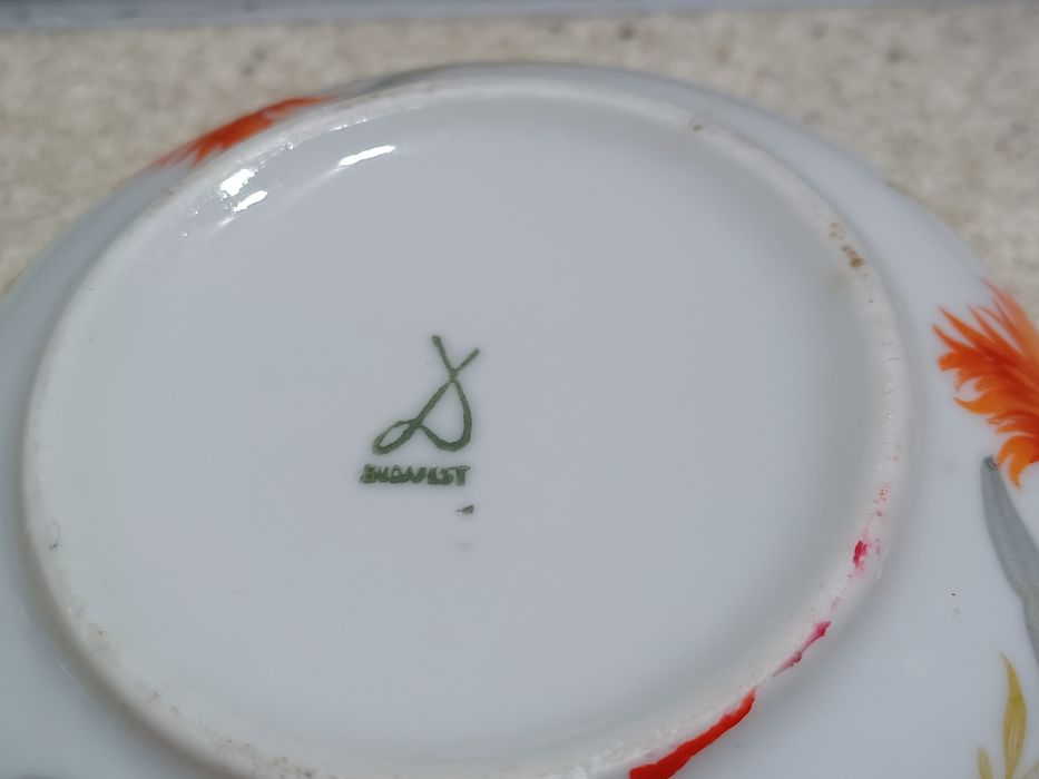 Puzderko bombonierka porcelana Drasche Budapest