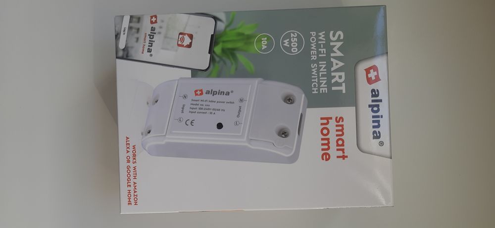 Alpina - Inteligentny wyłącznik przewodowy Wi-Fi