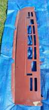 Stary Fiat 125p gril atrapa pas przedni