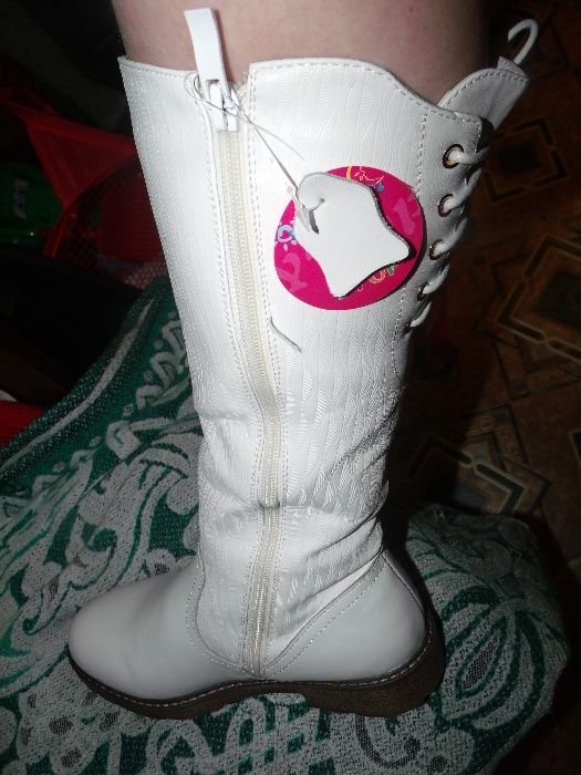 Сапоги натур.кожа, натур.мех р.35 НоВыЕ