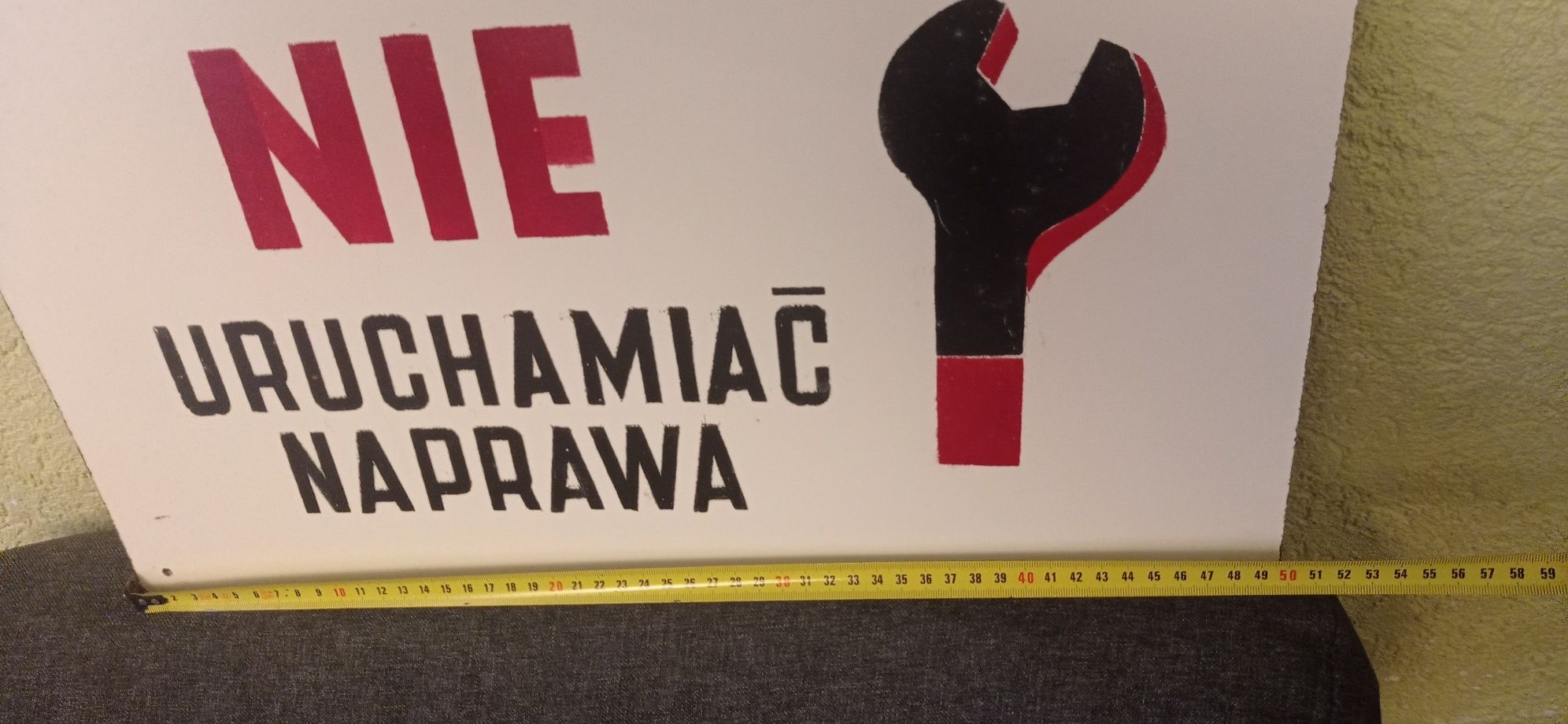 Tablica NIE uruchamiać NAPRAWA