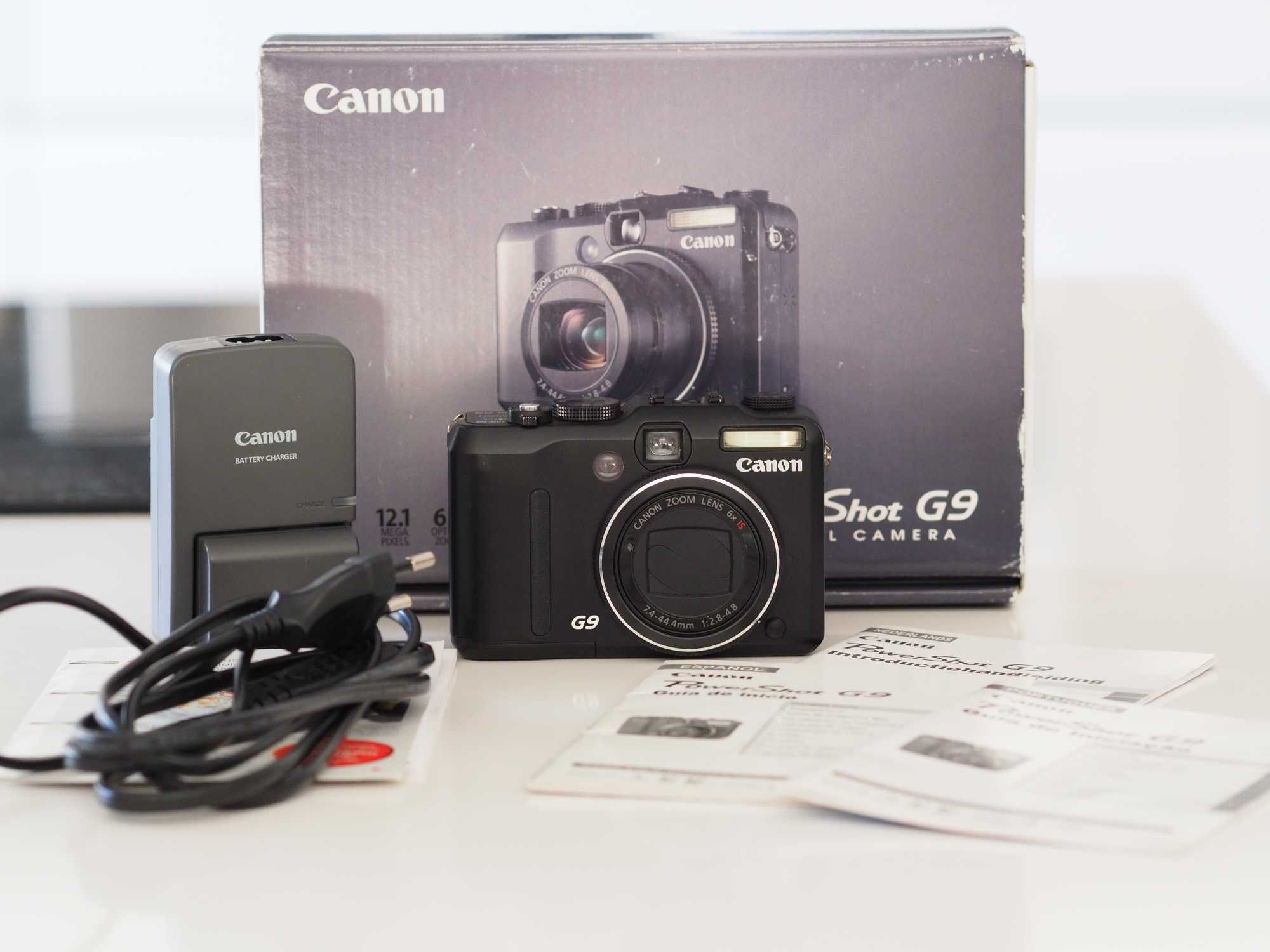 Canon G9 como nova