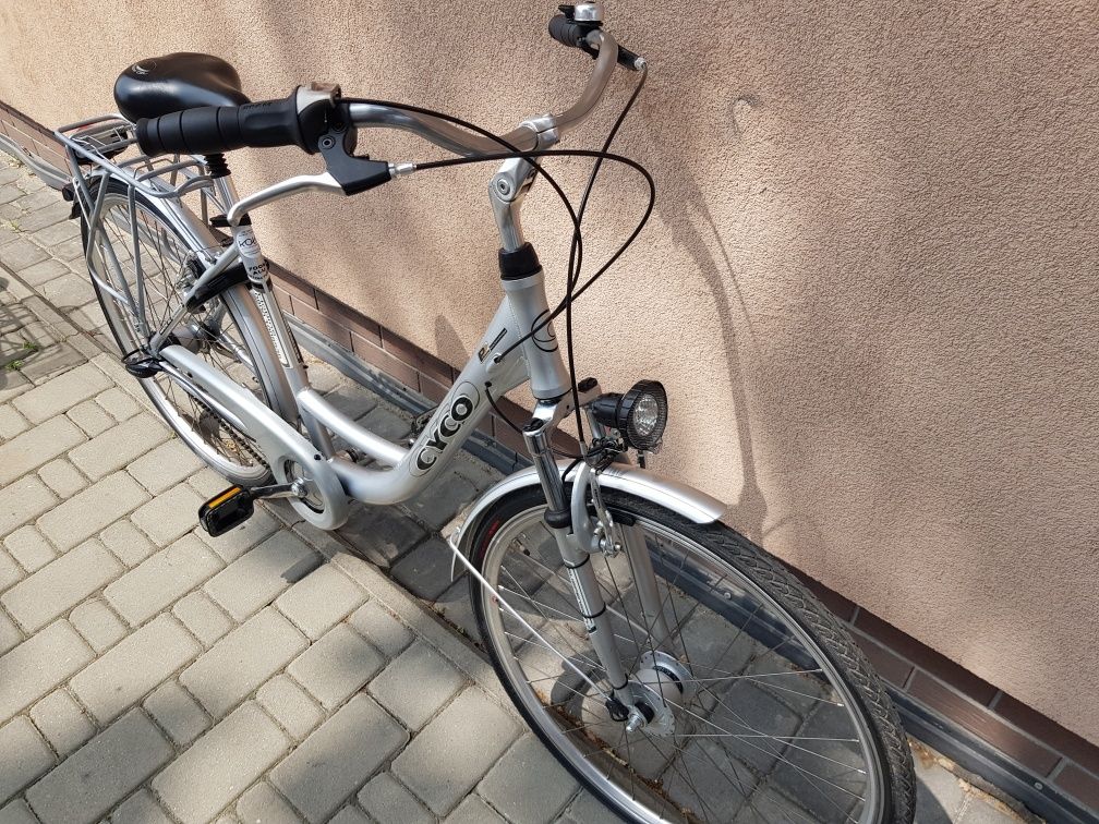 Damka miejska CYCO koła 28 SHIMANO NEXUS aluminium rabat WYSYŁKA