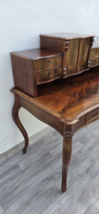 Sekretarzyk Biurko stylowe Mahoń Ludwik Chippendale