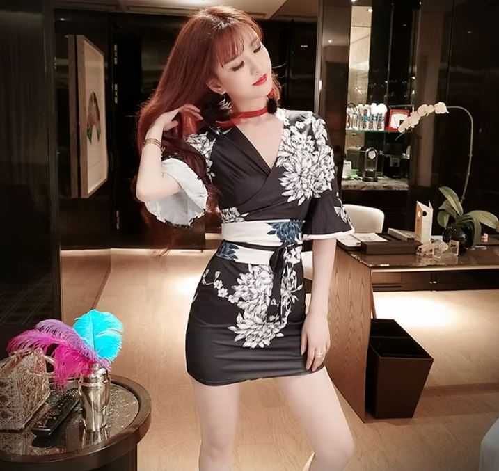 sexowna Suknia STRÓJ GEJSZY roz S. / ROXI