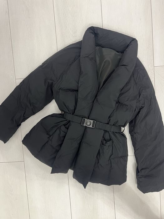 Пуховик пух оверсайс куртка оверсайс кімоно куртка