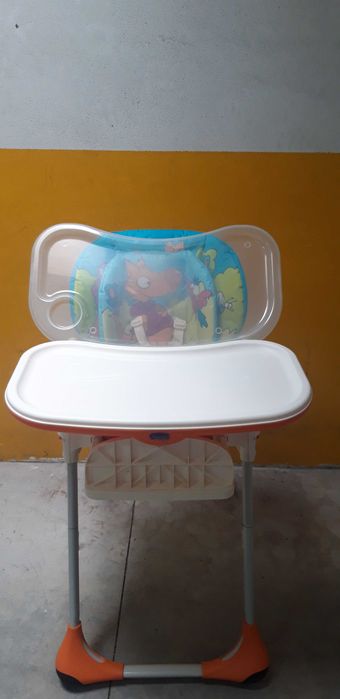 Cadeira de refeição Chicco Polly 2 em 1 _ Bom estado e barata!