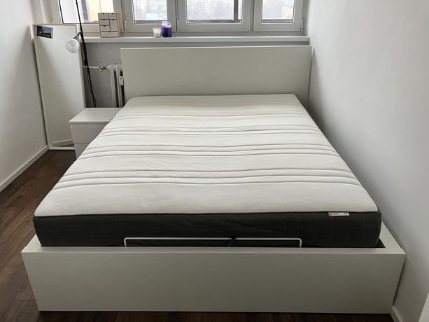 Rezerwacja - łóżko Malm 160x200 z materacem