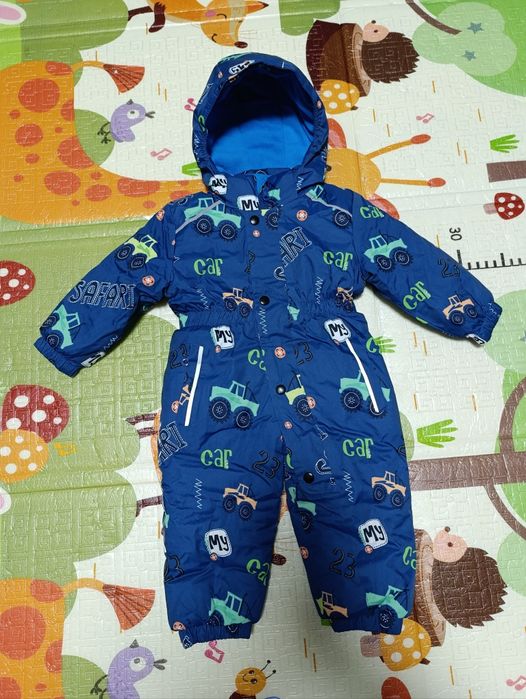 Комбінезон зима, теплий, хлопчик 1-1,5