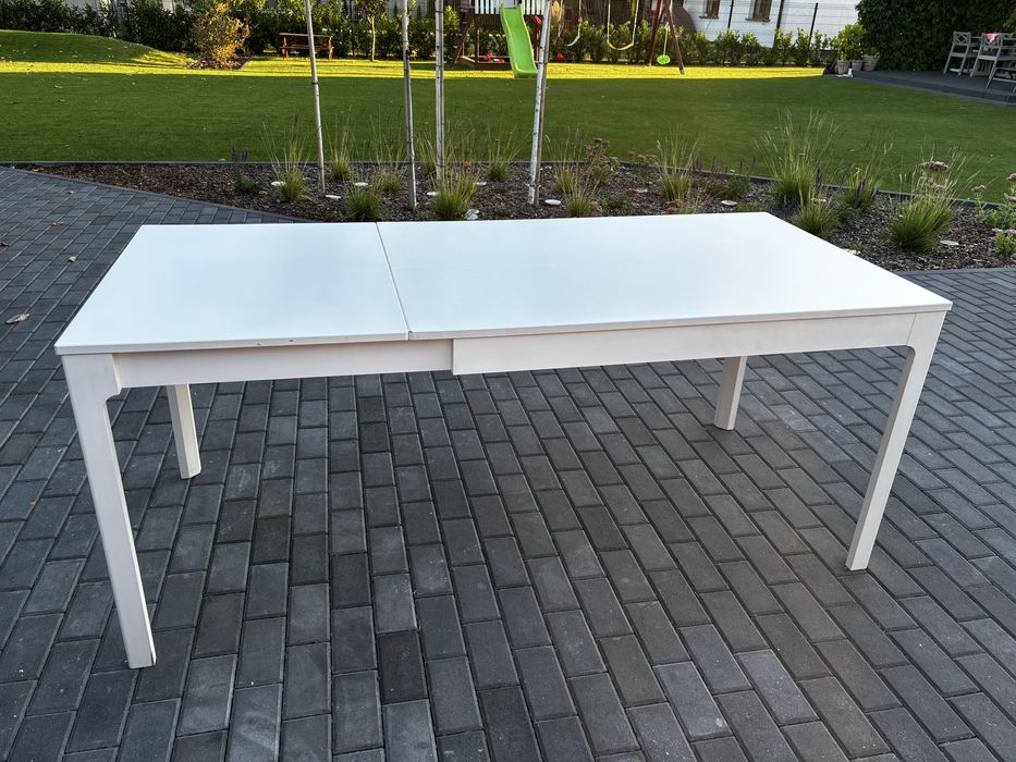Stół rozkładany ikea EKEDALEN 120/180cm x 80cm / biały