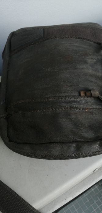 Bolsa para homem em pele