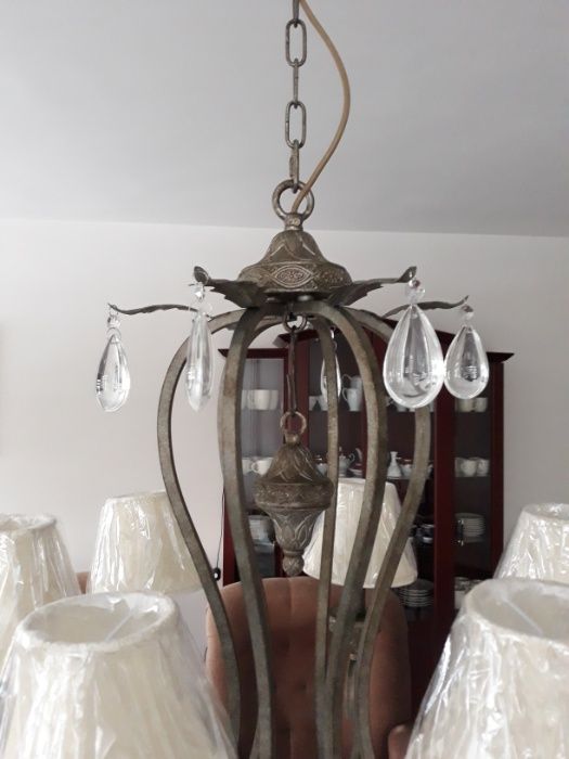 lampa sinus lordi DML0112-6 6x40W antyczna