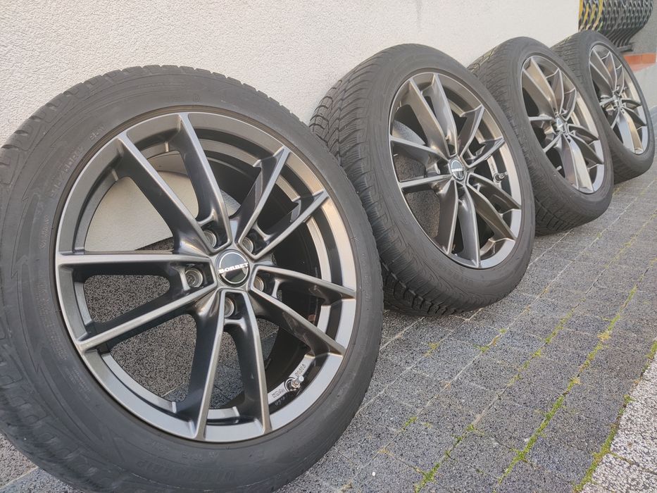 Koła zimowe Borbet 17" 5x108 TPMS Ford Focus MK4 Mondeo Volvo Peugeot