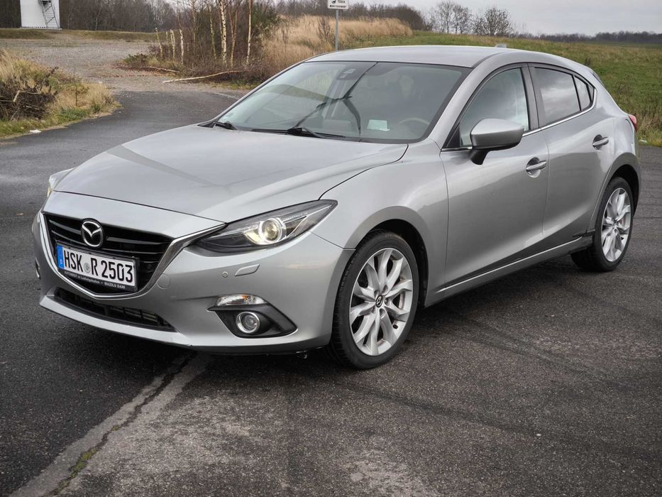 Mazda 3 2.2 SKYACTIV, skóra, sprowadzony, do poprawek lakierniczych