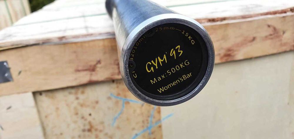 Gryf Olimpijski do Rzucania Crosfit Woman Siłownia Fitness Sztanga