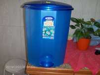 Balde com pedal
