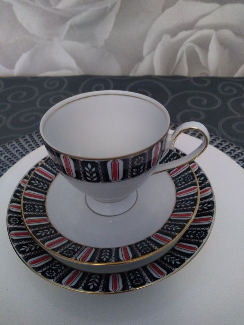 Trio fason Georg porcelana Chodzież