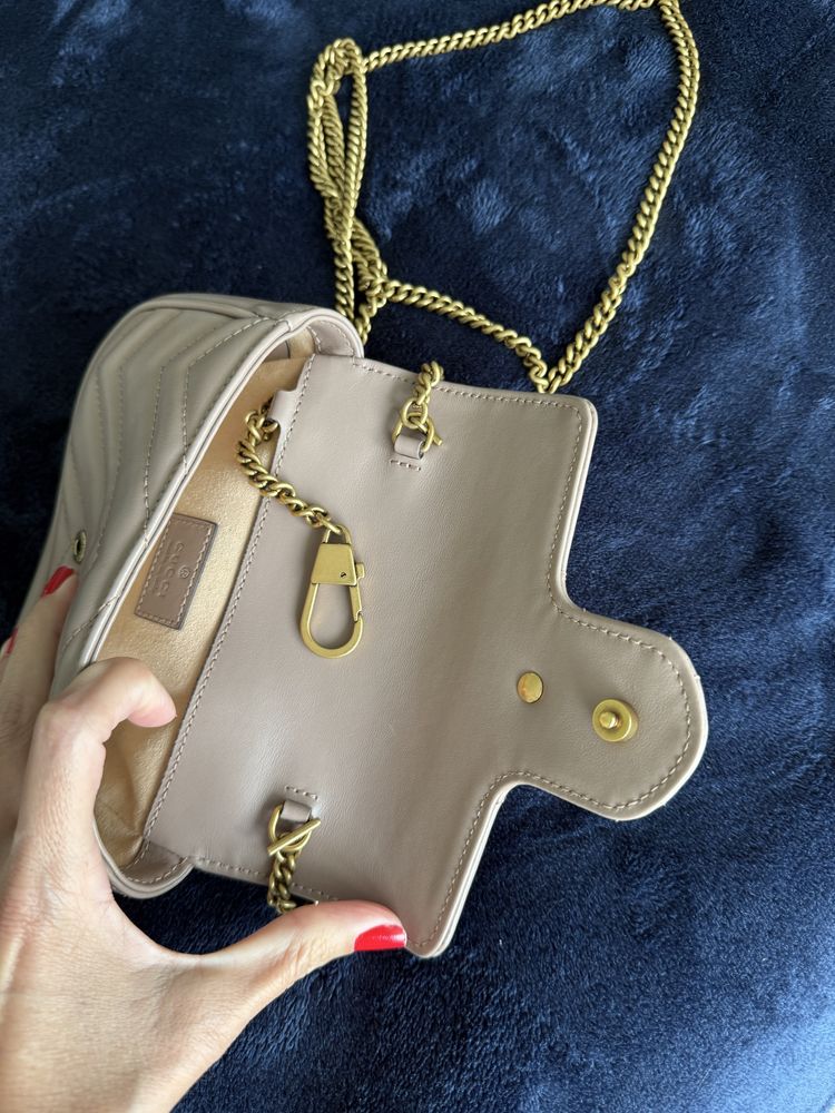 Bolsa Gucci Mermont Super Mini Bag