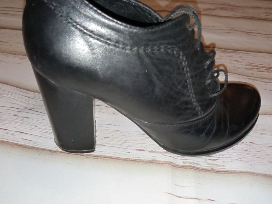 Ботильоны кожаные демисезонные р. 36