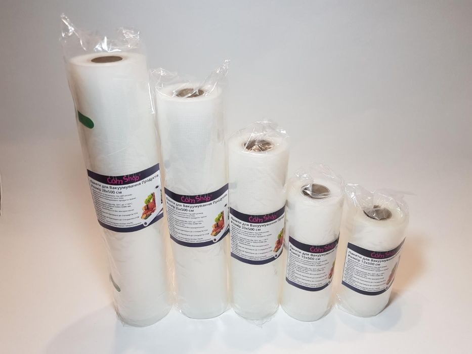 Плівка для вакууматора в рулонах Технологія Sous Vide