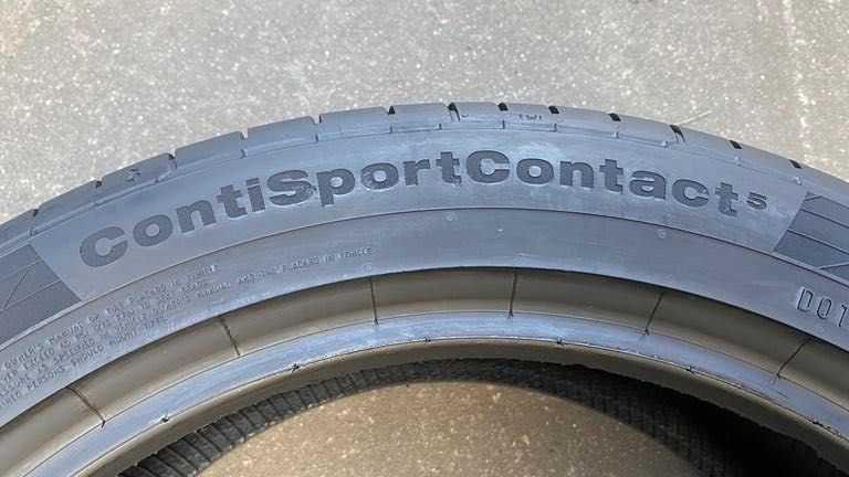 oL.8827 Opony 235/45R18 Continental SportContact 5 2szt RUDA ŚLĄSKA