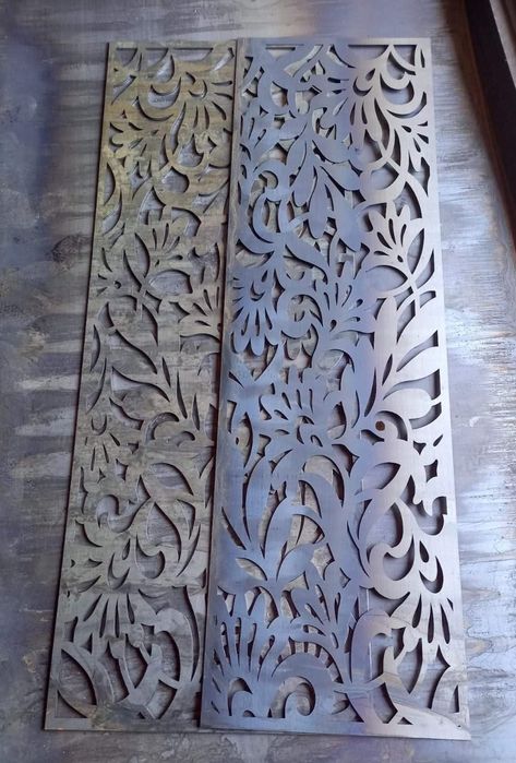 Лазерна різка металу Декоративні металеві вставки Ворота жалюзі Паркан