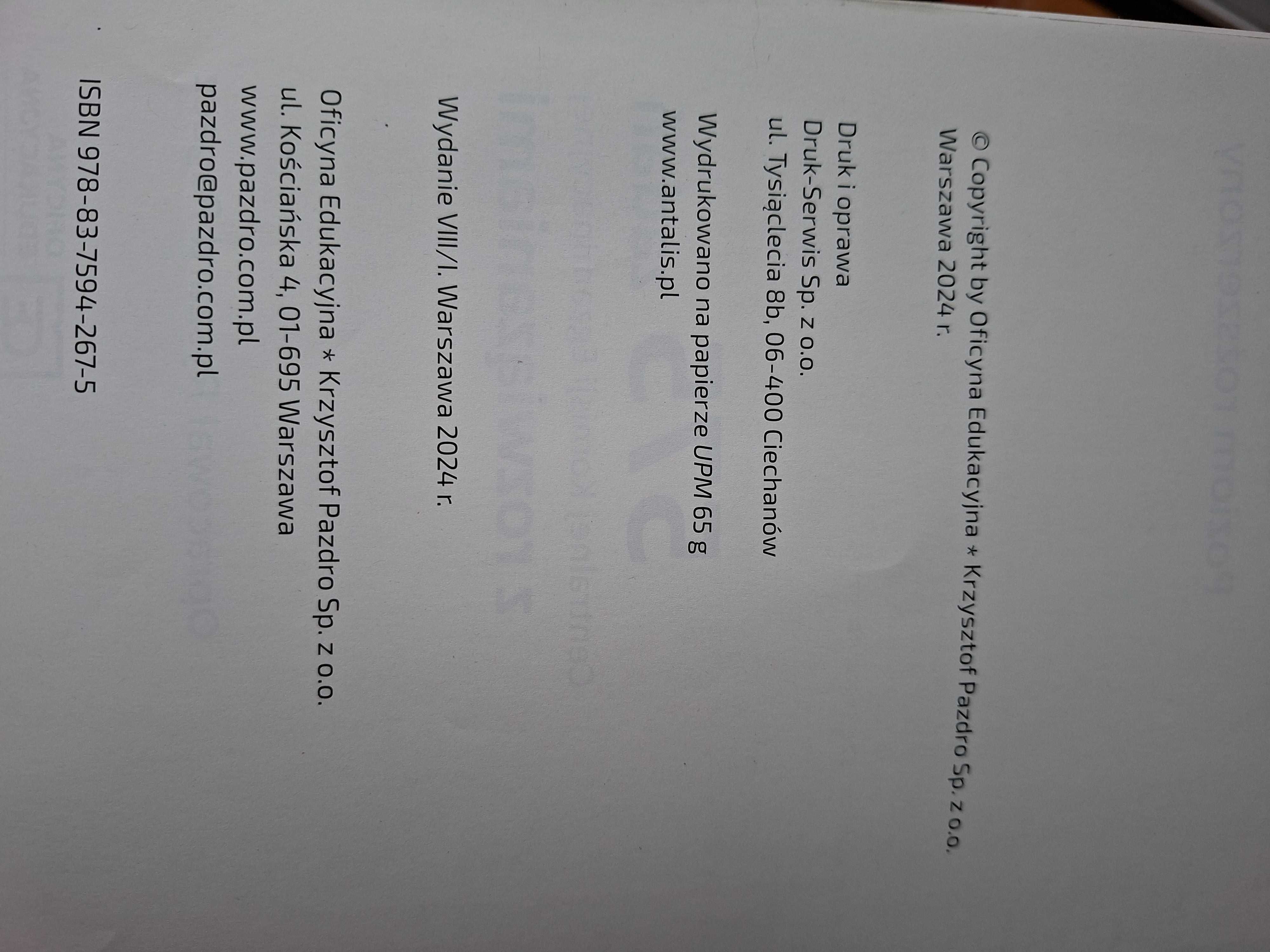 Matematyka zbiór zadań maturalnych, poz.rozsz Pagacz