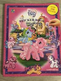 Продам книгу наклейки little pony