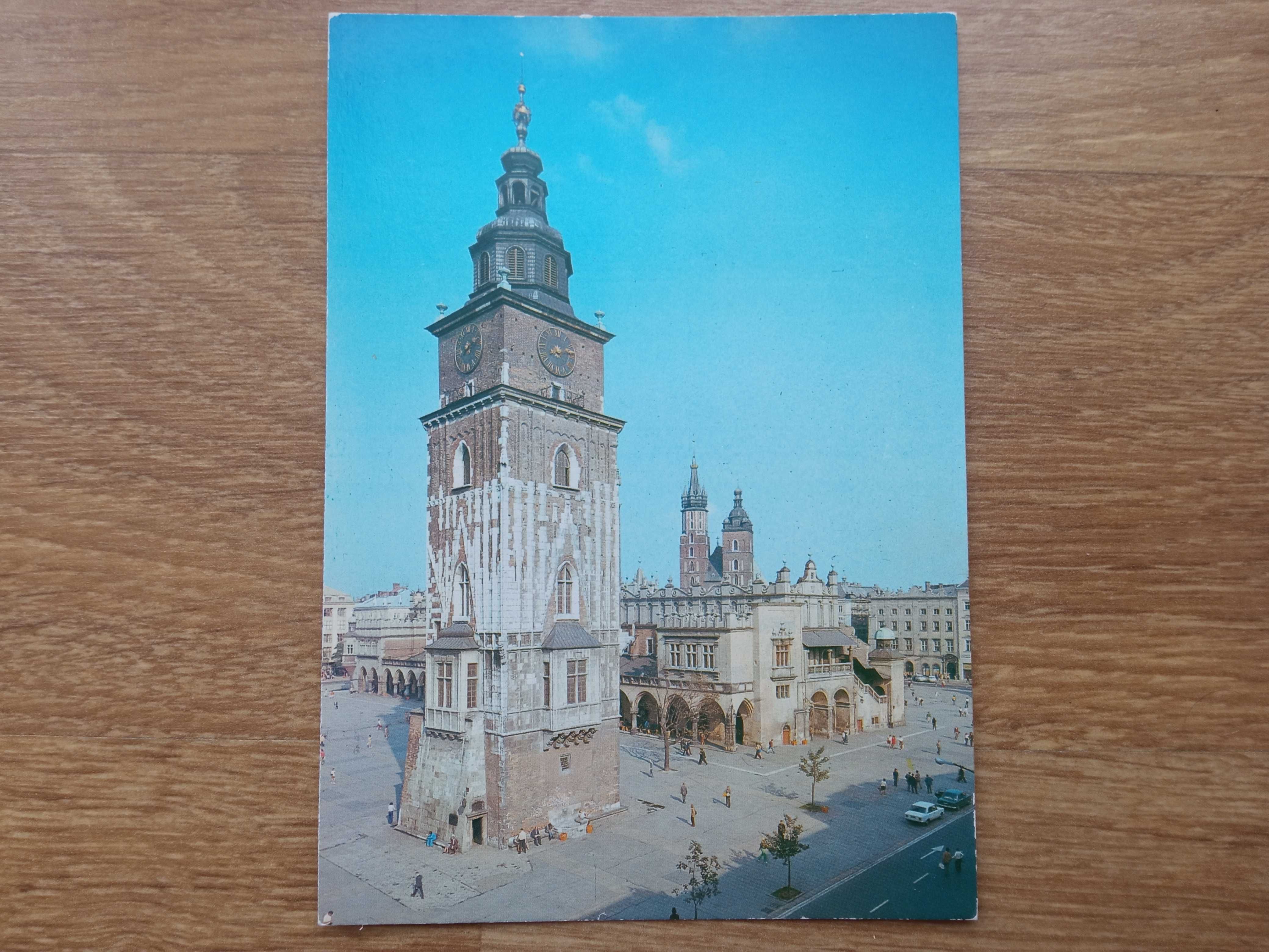 Kartka pocztowa Pocztówka Kraków Rynek główny
