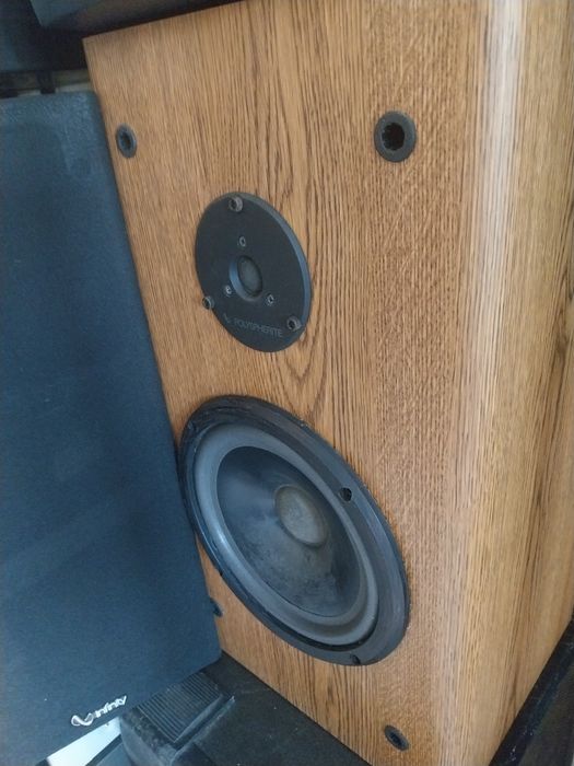 Colunas som duas vias infinity como novas