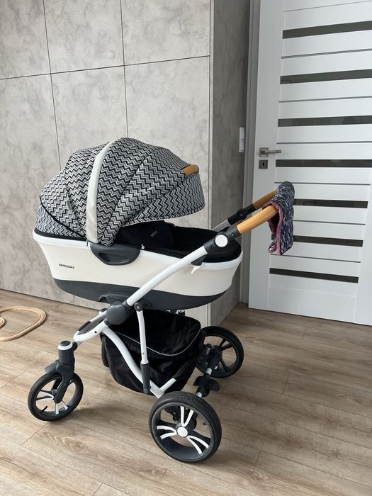 Wózek Bebetto Bresso 2w1 plus adaptery