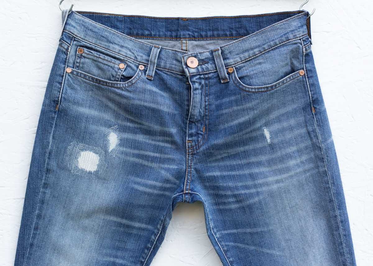 Levi's 520 W30 L32 przecierane jeansy slim fit szyte w Polsce! #rare