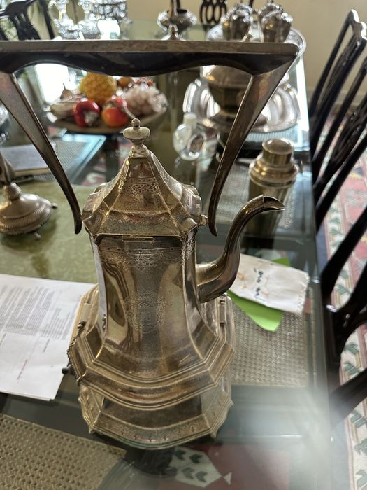 Samovar em  prata