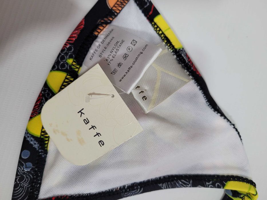 Nowy strój kostium kąpielowy bikini 34,XS komplet kwiaty Kaffe