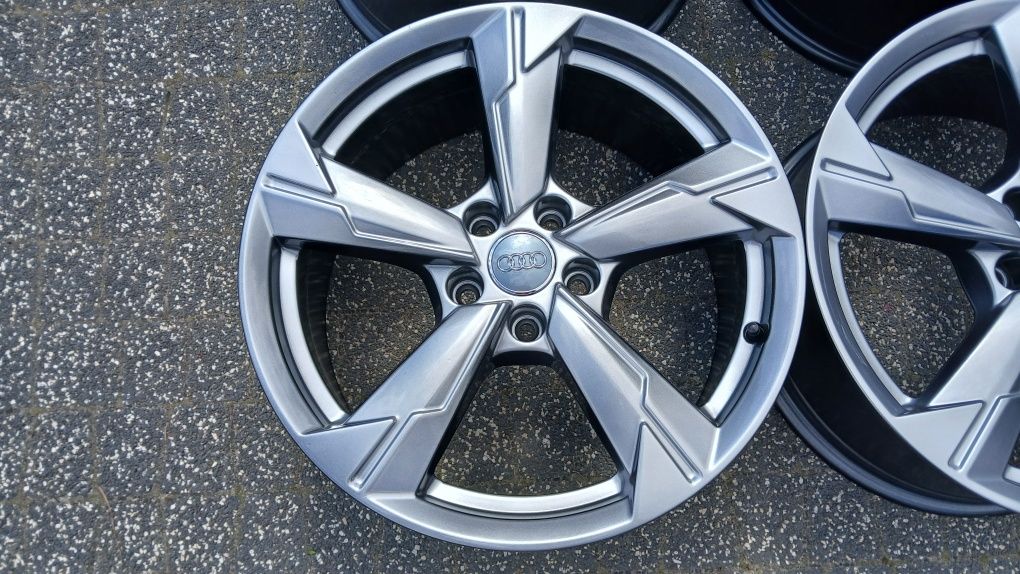 18" Audi jak Rotor 5x112 8j et39 A6 A8 oryginal Schadow Chrom A3 A4 Q5