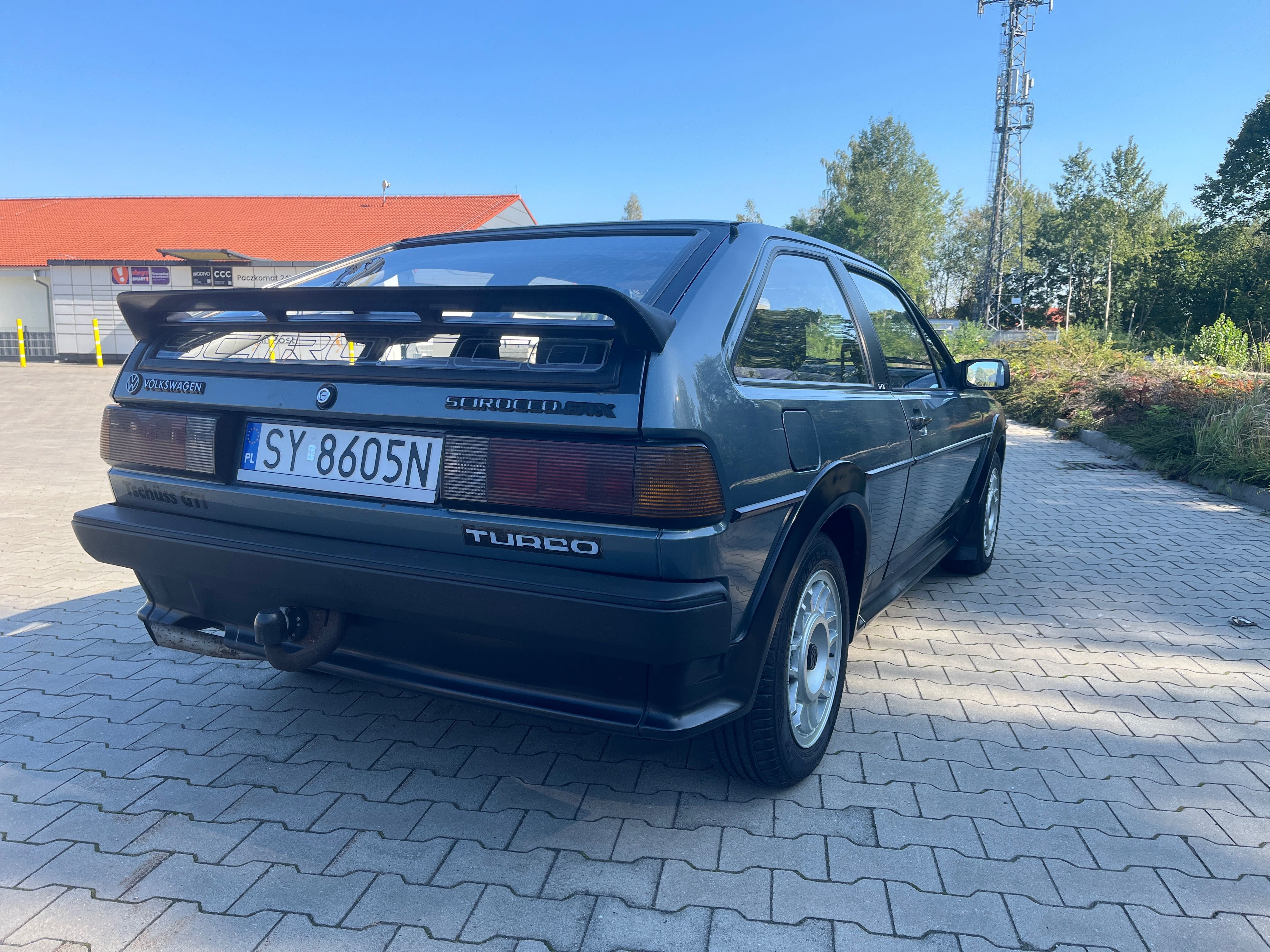 „Volkswagen Scirocco II • 1.8 112 KM • 1987 • Youngtimer • 79 tys. km”