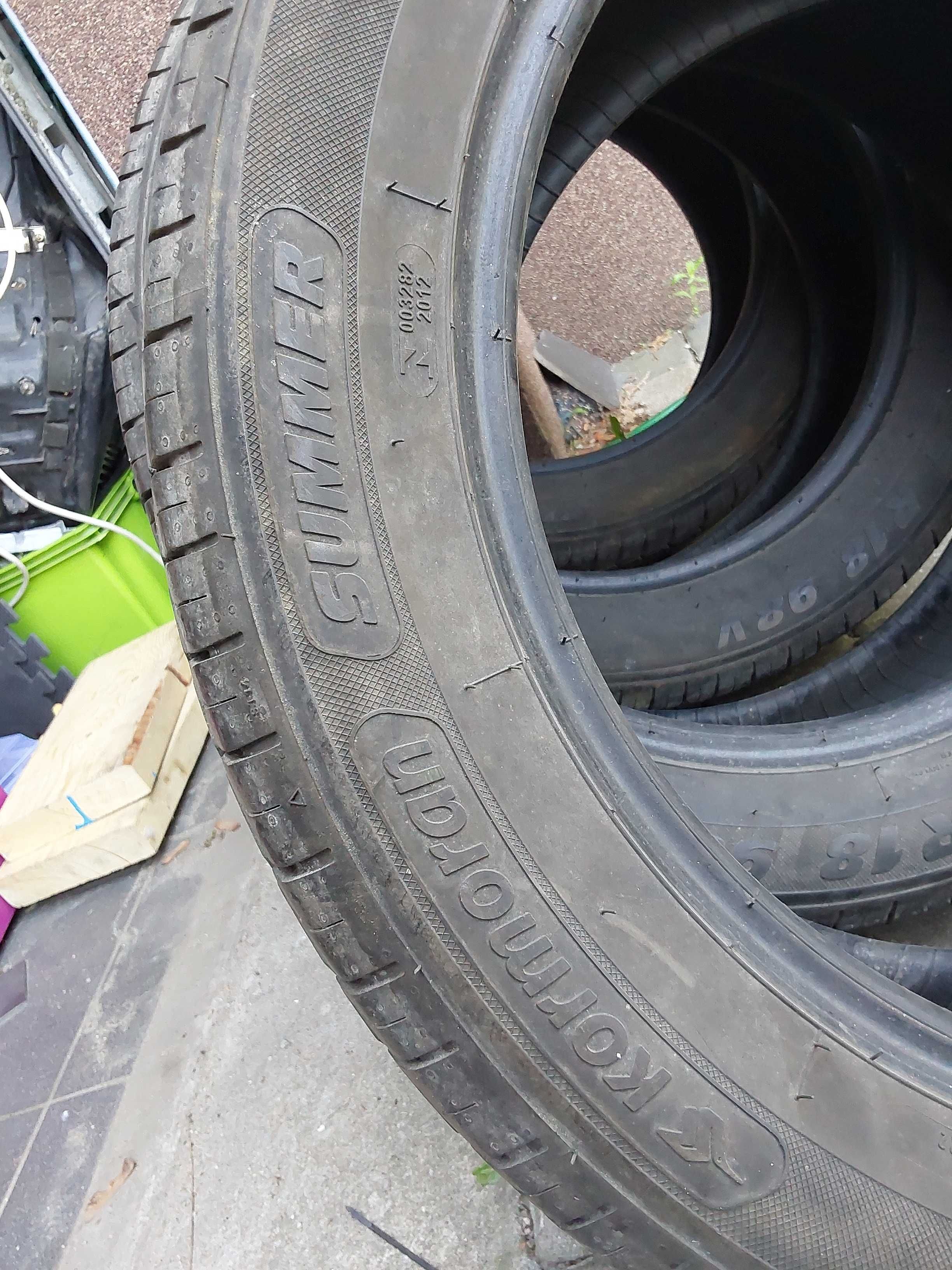 Opony SUV Kormoran summer 225/55 R18 jeżdżone 1 sezon, 2019