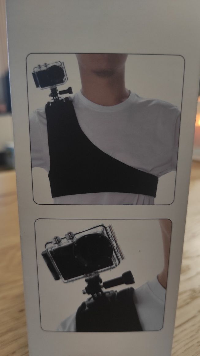 Szelki na ramię na kamerę typu GoPro nowe
